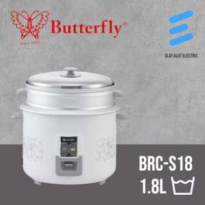 BUTTERFLY ELECTRIC ALUMINIUM RICE COOKER 1.8L BRC-S18