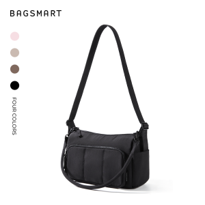 【LOCAL STOCK】BAGSMART Crossbody Bag for Women Casual Outdoor Travel Handbags Cute Fluffy Hobo Bag with Adjustabl