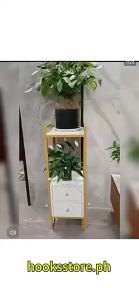 ¥COD¥  CoffeeTable Side TableSofa Side Cabinet with Drawer Bedroom Bedside Table Tall Side Table