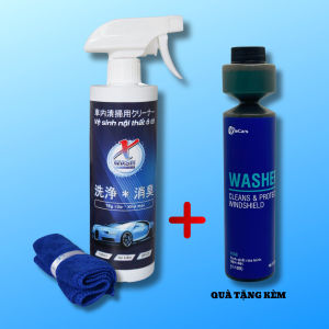 Xwash Xịt Vệ Sinh Nội Thất Ô Tô Làm Sạch Ghế Da Trần Xe Khử Mùi Diệt Khuẩn Ô Tô