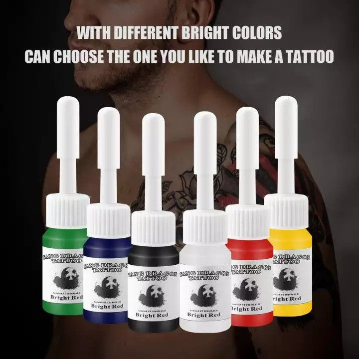 6Pcs%20Professional%20Multi%20Colors%20Tattoo%20Ink%20Pigment%20Set%20With%20100%20Ink%20Cups%20%20Tattoo%20Complete%20Sale%20Kits%20-%20Image%202