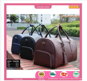 Túi đựng quần áo và giầy golf MALDINI da bò nhập khẩu 100% từ Italia [ GOLF SUPERMARKET ]