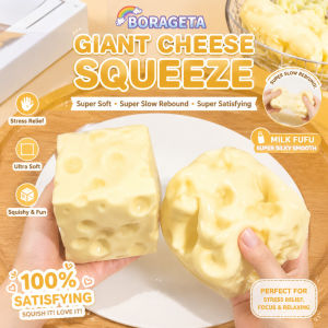 Cheese Pinch Toy Stress Relief Decompression Toys Anti-Stress ASMR Sensory Stress Cheese Cube Ball