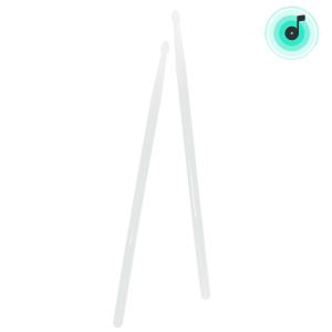 2 Pcs 5A Luminous Drum Stick 4 Color Light Up Drum Sticks Nylon Fluorescent Drumsticks Night Light Glow Drum Sticks