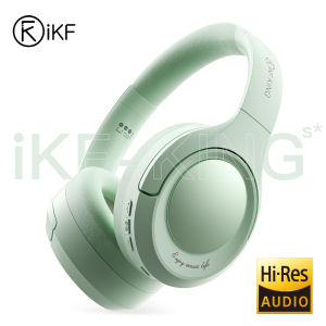 iKF King 2.0 Active Noise Cancelling Bluetooth Wireless Headphones Power Bass Stereo Sound with Microphone Wired Headset Gaming Mode for iphone/Xiaomi/Huawei/OPPO