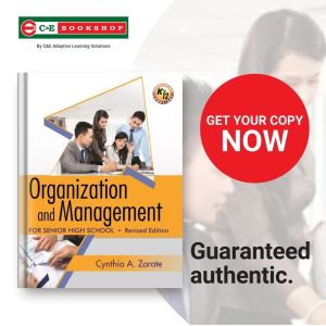 Organization and Management for Senior High School - 9789719812234 - C&E Bookshop
