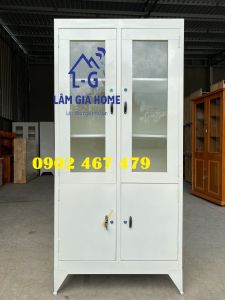 {GIAO NHANH TRONG NGÀY} Tủ hồ sơ kính mẫu 2 cánh