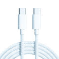 Loại C Sạc cáp cho iPhone 16 Pro Max 15 Pro Max IPhone 16 Plus 15 Plus Cộng Với Nhanh Chóng dây sạc Dệt Dây dòng dữ liệu loại USB C Để C. 