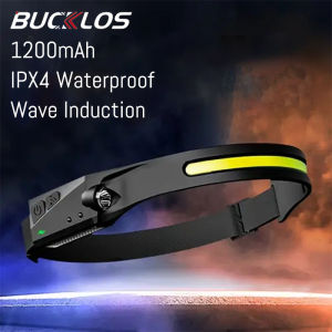 Headlight Induction Lightweight LED Rechargeabl Head Flashlight Waterproof Outdoor Head Lamp