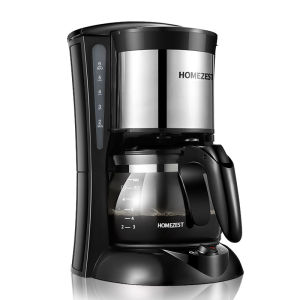 HOMEZEST CM - 323 Automatic Coffee Machine 2 in 1 Coffee/tea machine Anti-drip Smart Heat-preservation 0.65L