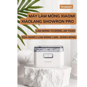 Máy cắt móng tay Xiaolang Showlon Pro tự động cắt móng mài móng tay cho bé an toàn tiện lợi nhỏ gọn Bảo hành 12 tháng