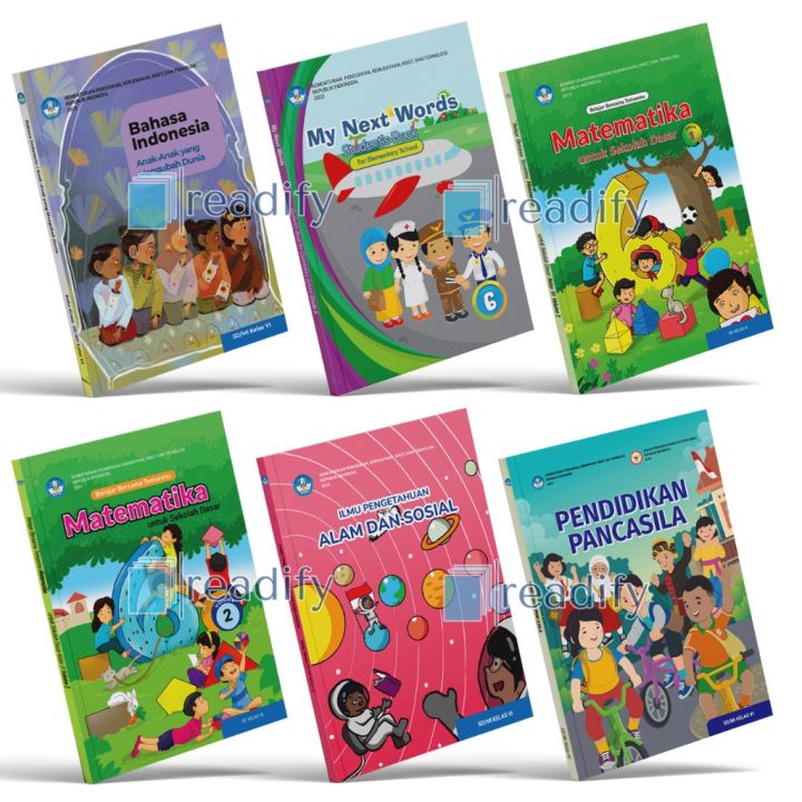 Buku Paket Kelas 6 SD Kurikulum Merdeka Revisi Terbaru Lengkap | Lazada ...