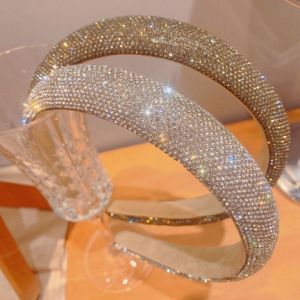 Women girls full diamond fashion rhinestone headband shiny headband headband hair accessories