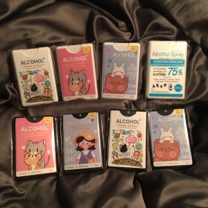 สเปรย์การ์ดแอลกอฮอล์ พกพา กลิ่นน้ำหอม ขนาด 20 ml. (ขาว)