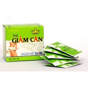 Trà giảm cân Kingphar ( hộp 15 gói * 4 gam)