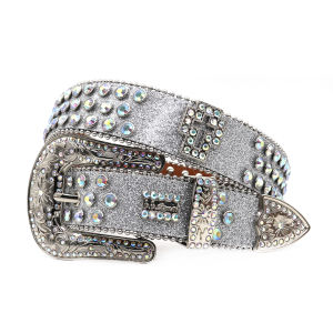 Cross-border rhinestone belt for men fully inlaid with rhinestones hip-hop punk style personalized trendy wide belt for women direct from manufacturer