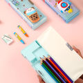 Zaman Now -  Kotak Pensil Case Magnet Untuk Anak Tk & Sd / Kotak Pensil Anak Lengkap Dengan Peruncing / Tempat Pensil Karakter. 