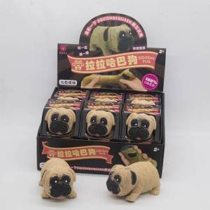 ส่งเร็ว MASTERY ตุ๊กตาหมาปั๊ก คอร์กี้ ตุ๊กตาหมายืดได้ ของเล่นยืดหดได้ ของเล่นเด็ก โมเดล โมเดลสัตว์ โมเดลสุนัข ลดความเครียด