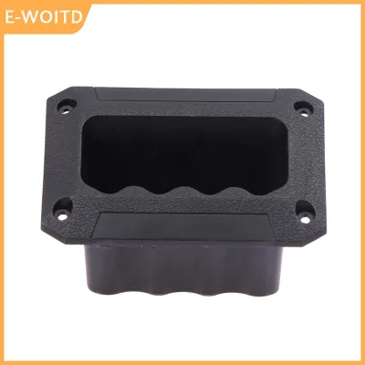【E-WOITD】 1Pc Black Plastic Speaker Side Handle For Cupboards Amplifier Speaker Case Guitar Replacement Side Durable Sound Handle