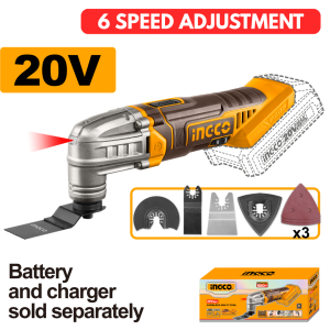 INGCO 20V CORDLESS MULTI-TOOL | CMLI20228 CMLI2022