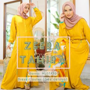 Kiashop14_ DASTER WANITA/DASTER ARAB/MAXI DRESS/ AUTER LONG ZEERA TAHIRA ORI BY ZEERA
