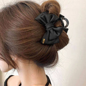 Butterfly Knot Hair Clip Womens Small Size Shark Clamp Hair Accessories Headwear