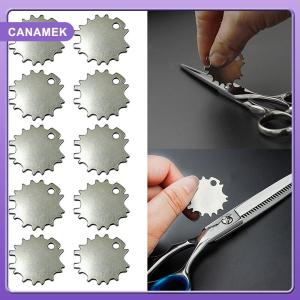 【CANAMEK】 10Pcs Hair Cutting Shear Scissor Adjustment Tool Universal Tension Key For Beauty Grooming Shears Adjust Key Tighten The Screws