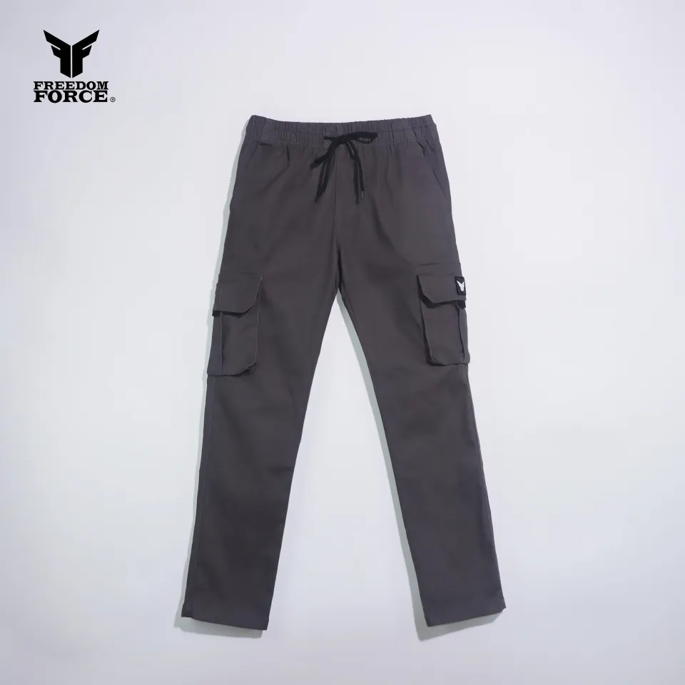 8510 Freedom Force Cargo Jogger Pants 4pockets Cotton Fabric High