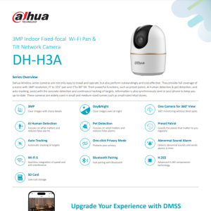 Dahua Wifi Camera Full HD 3MP 5MP Indoor Fixed-focal Wi-Fi Pan & Tilt Network Camera Two-way Talk CCTV Camera