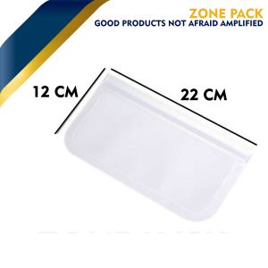 Plastik Kulkas Reusable I Plastik Kulkas Penyimpanan Tebal I Plastik Ziplock Buram
