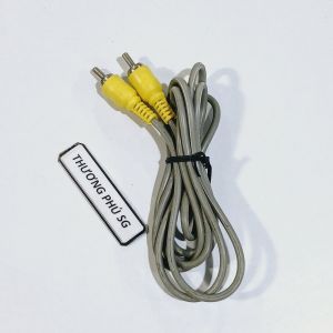 Cáp AV 2 đầu dài 1.5m / 5m (Cáp âm thanh 2 đầu AV - Hoa Sen)