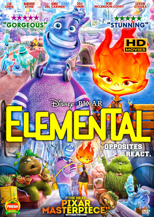 DVD Elemental Cartoon f038 Lazada