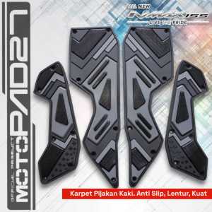 karpet MOTOR new nmax 155 thn 2020 - 2023 bahan karet premium