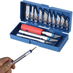 13Pcs Engraving Craft Knife Set Art Knife Stainless Steel Crafts DIY Hand Tools For Arts Wood Carving Tools