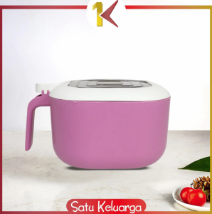 Satu Keluarga Tempat Bumbu Dapur Sekat 4in1 C1245 Kotak Penyimpanan Garam Gula Free Sendok Serbaguna