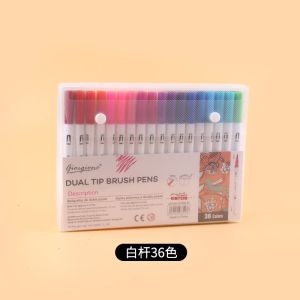 Giorgione ปากกาอะคริลิค สีมาการอง สำหรับวาดภาพบนผืนผ้าใบ ผ้า หิน การ์ด DIY กันน้ำ