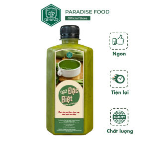 Xốt chấm đặc biệt Paradise - chai 330ml chấm tất tần tật các món từ đồ luộc đến đồ chiên rán đồ nướng
