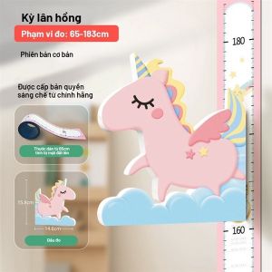 Thước Đo Chiều Cao Thiết Kế Dễ Thương Ba Mẹ Dễ Dàng Sử Dụng Cho Bé ! ChunChinToyKingDom