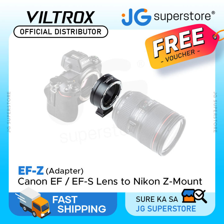 Viltrox EF-Z Lens Mount Adapter with 1/4\