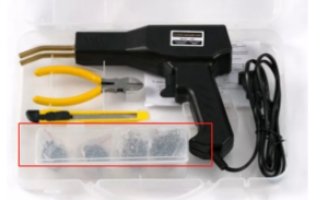 Handy Plastics Welder 50W 220VHot Stapler Plastic Welding Machine Gun Car Bumper Plastic Repair Machine