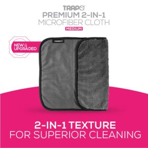Trapo Premium 2-IN-1 Microfiber Cloth (Car Wash Towel / Cloth)