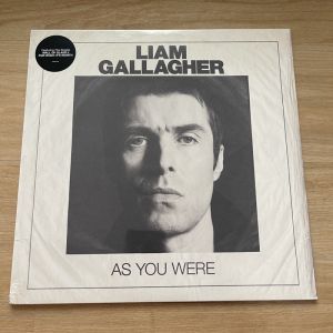 แผ่นเสียง Liam Gallagher - As You Were * Limited Edition White  LP Album Stereo มือหนึ่ง ซีล