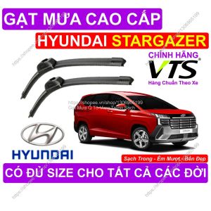 Gạt Mưa Hyundai Stargazer Gạt Mưa Đa Năng Cao Cấp Cặp Gạt Mưa Kính Lái Stargazer…. Có Đủ Size Các Đời Stargazer