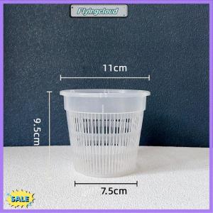 Follow Get New[FlyingC] 11 14cm Mesh Pot Root Control Transparent Flowerpot For Orchid Flower Breathable Growth Container Garden Plastic Flower Pot
