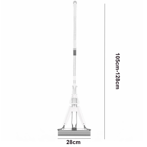 Sponge mop rubber cotton mop household lazy hands-free mop foldable absorbent mop 28cm /34cm Widen Mop Head
