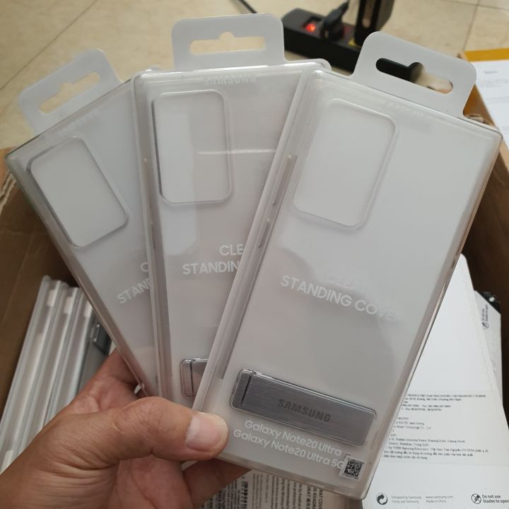 Galaxy Note20 Note 20 Ultra Clear Standing Cover Ốp Lưng Clear