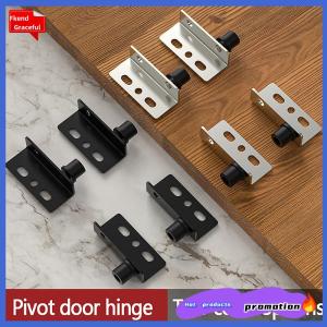 Fkend บานพับที่ซ่อนอยู่ CT มุมสีดำคู่หัวกลมพลาสติกลิ้นชักประตูแม่เหล็กตู้จับบานพับประตูที่มองไม่เห็น