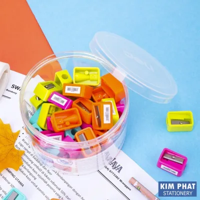 Combo 05 Chiếc Gọt bút chì Chuốt bút chì màu Neon DELI 0594