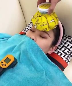 COD Cute Ice Hot Compress Bag Ice Bag Hot Water Bottle Bag Heat Bag Water-proof Explosion-proof（COD）