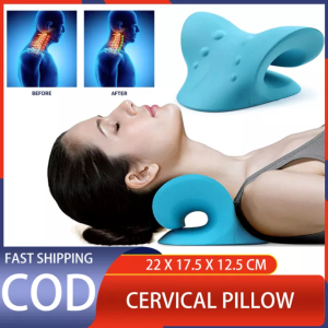 Neck Shoulder Stretcher Relaxer/Neck and Shoulder Stretcher Cervical Spine Stretch Gravity Muscle Relaxation Traction Neck Stretcher Shoulder Massage Neck Shoulder Pillow Relieve Pain Spine Correction just 8 minutes a day